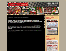 Tablet Screenshot of edwards-meats.com